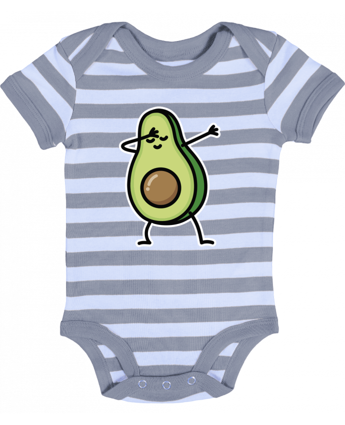 Baby Body striped Avocado dab - LaundryFactory