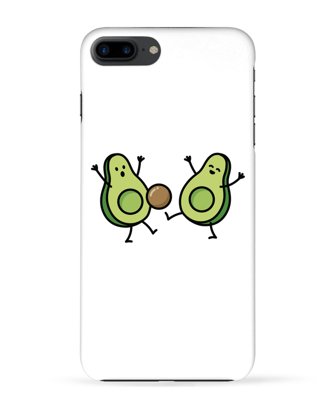 Case 3D iPhone 7+ Avocado soccer by LaundryFactory