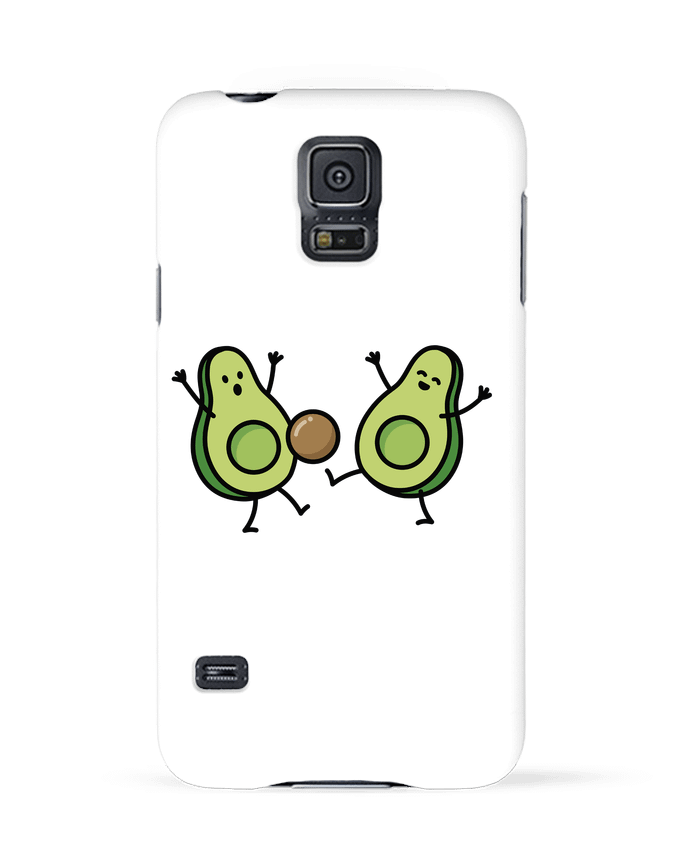 Coque Samsung Galaxy S5 Avocado soccer par LaundryFactory