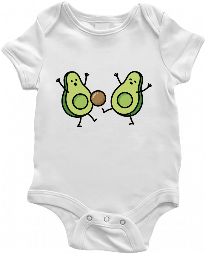 Body bébé Avocado soccer par LaundryFactory