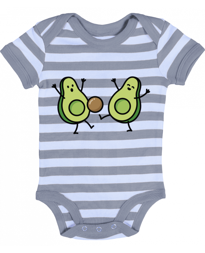 Baby Body striped Avocado soccer - LaundryFactory