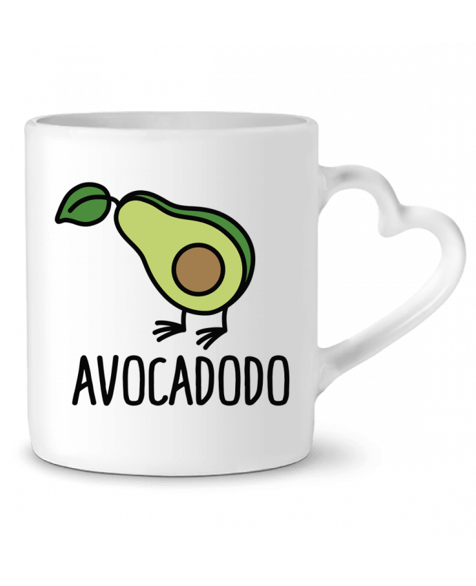 Mug Heart Avocadodo by LaundryFactory