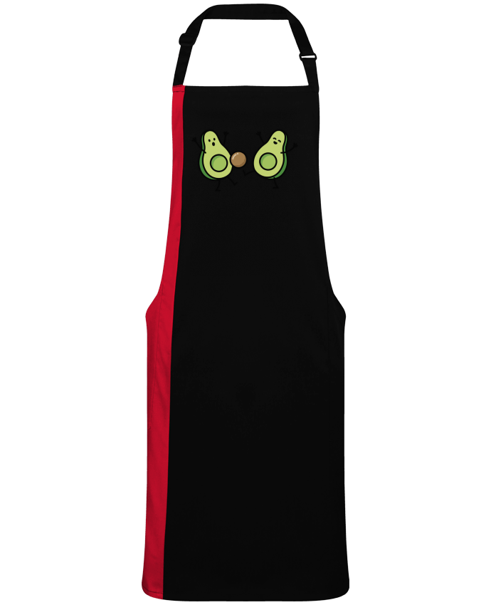 Tablier bicolore Avocado soccer par  LaundryFactory