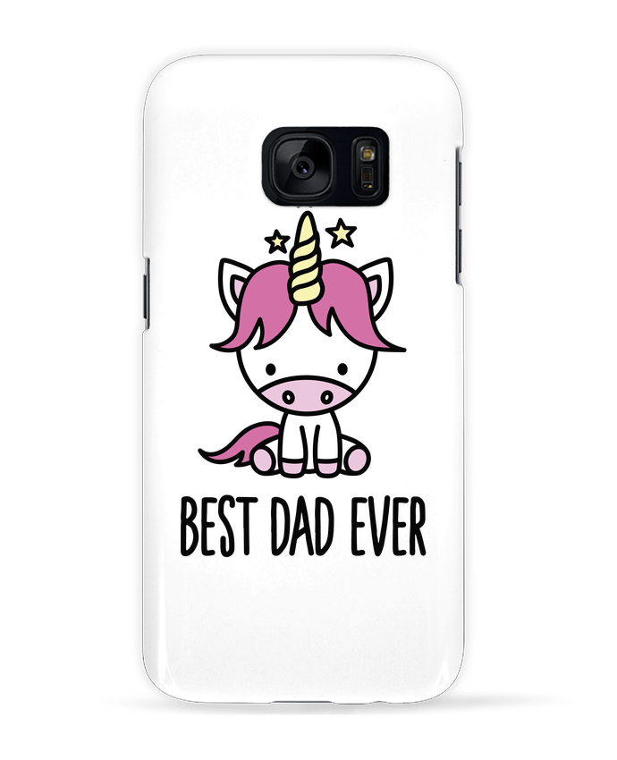 Case 3D Samsung Galaxy S7 Best dad ever by LaundryFactory