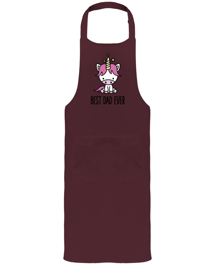 Tablier avec poches Best dad ever par LaundryFactory