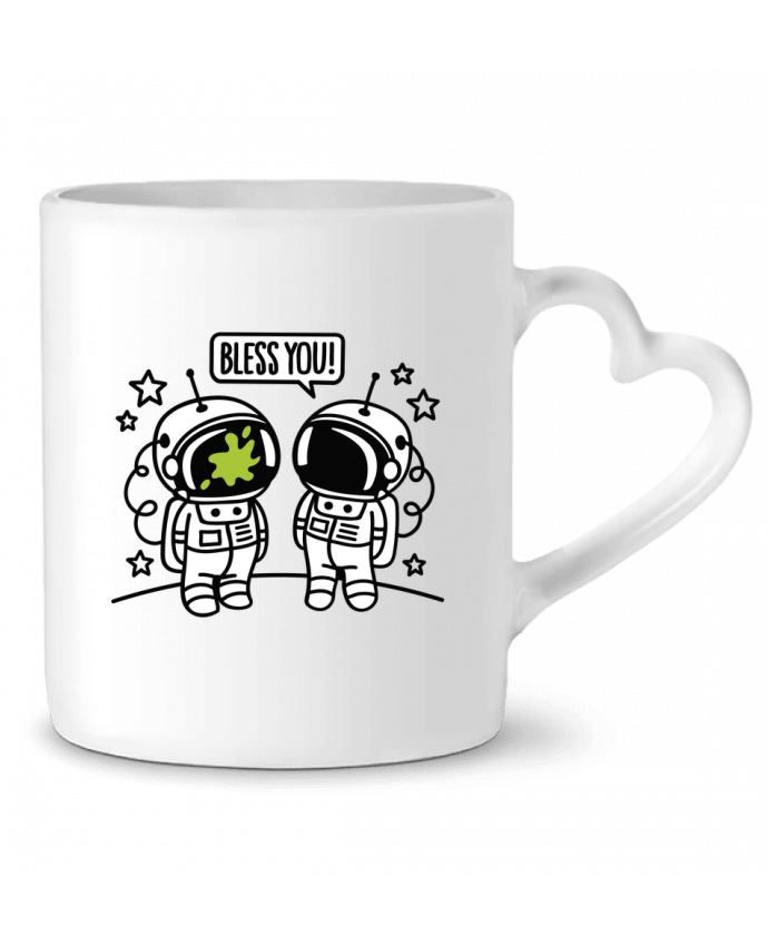 Mug coeur Bless you par LaundryFactory