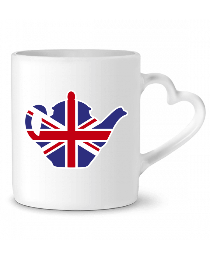 Mug coeur British tea pot par LaundryFactory