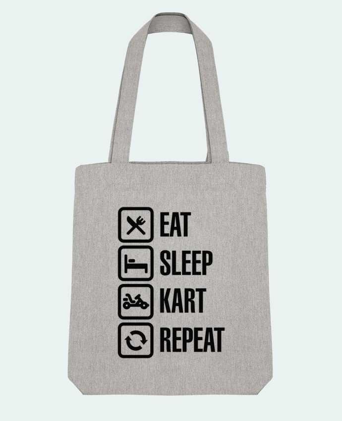 Tote Bag Stanley Stella Eat, sleep, kart, repeat by LaundryFactory 