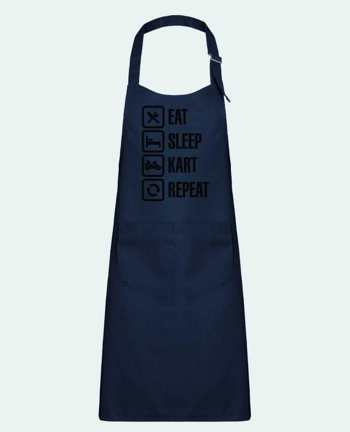 Tablier Enfant Eat, sleep, kart, repeat par LaundryFactory