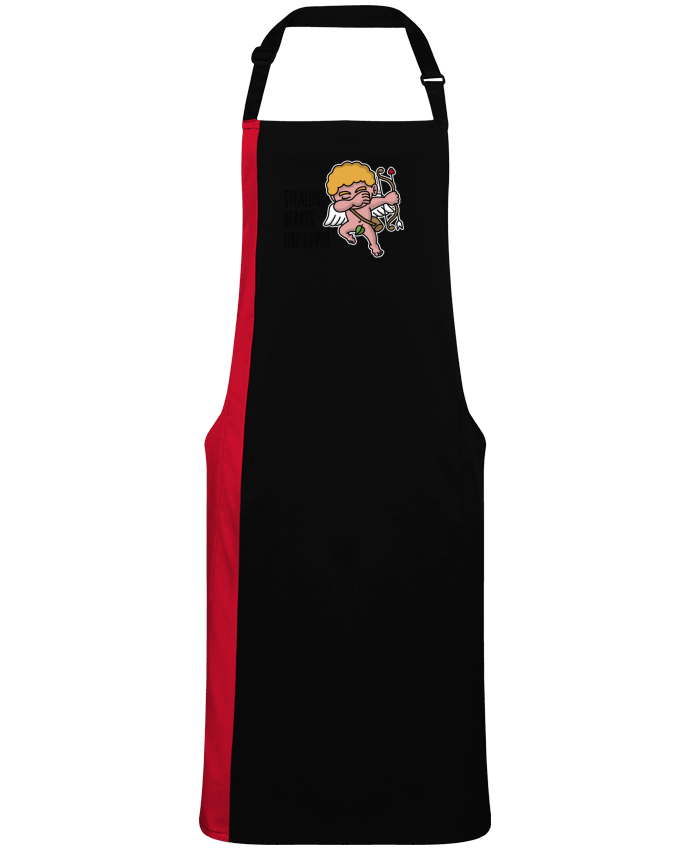 Two-tone long Apron Stealing hearts like cupid by  LaundryFactory