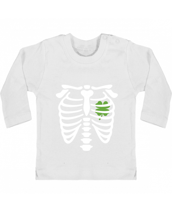 T-shirt bébé X Ray Irish heart manches longues du designer LaundryFactory