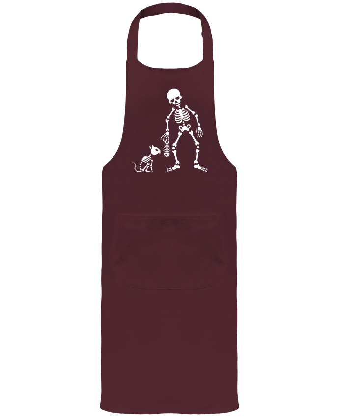 Tablier avec poches Cats like fish par LaundryFactory