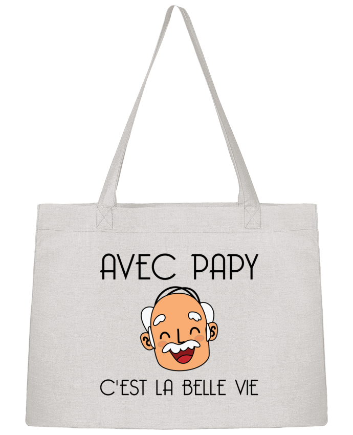 Sac Shopping Avec papy c'est la belle vie ! par tunetoo