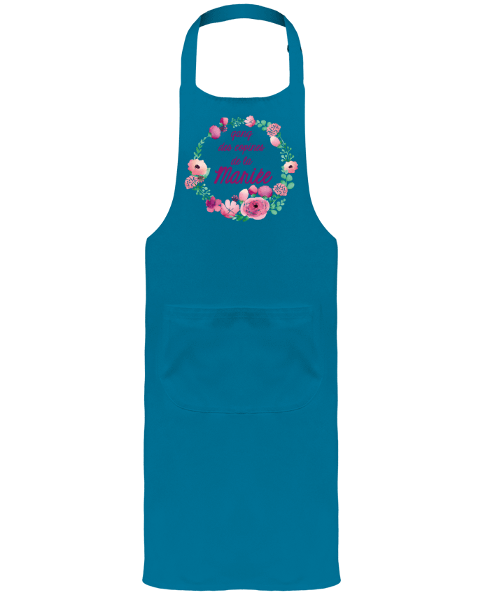 Garden or Sommelier Apron with Pocket Gang des copines de la mariée by FRENCHUP-MAYO