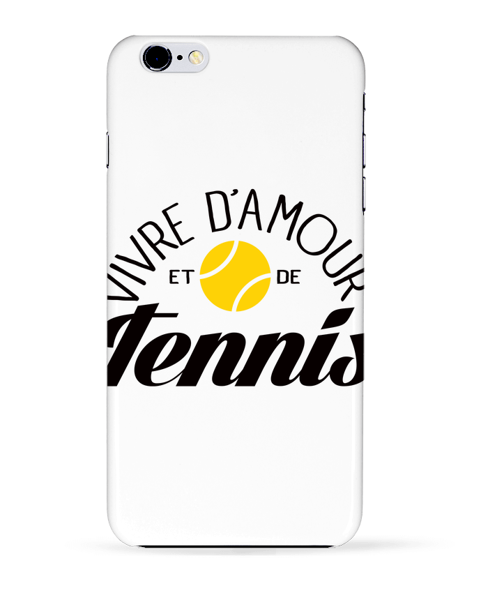  COQUE Iphone 6+ | Vivre d'Amour et de Tennis de Freeyourshirt.com