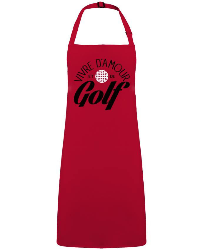 Tablier Vivre d'Amour et de Golf par  Freeyourshirt.com