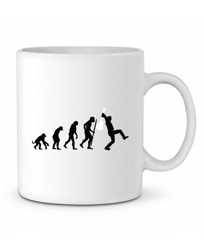 Ceramic Mug Evolution Rock by LaundryFactory