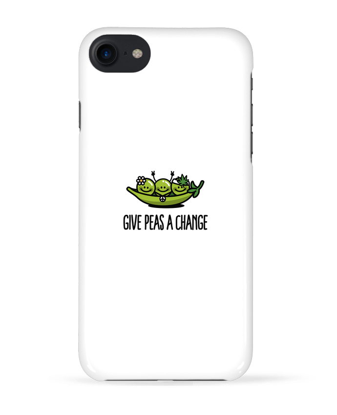COQUE 3D Iphone 7 Give peas a change de LaundryFactory