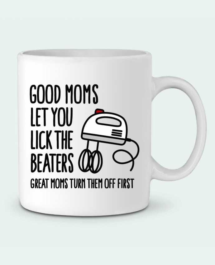 Taza Cerámica Good moms let you lick the beaters por LaundryFactory