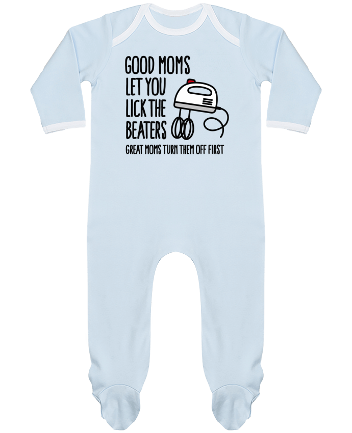 Body Pyjama Bébé Good moms let you lick the beaters par LaundryFactory