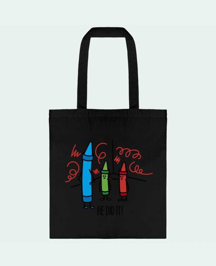 Tote Bag cotton He did it by LaundryFactory