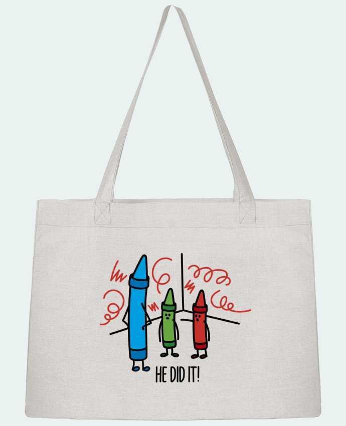 Shopping tote bag Stanley Stella He did it by LaundryFactory
