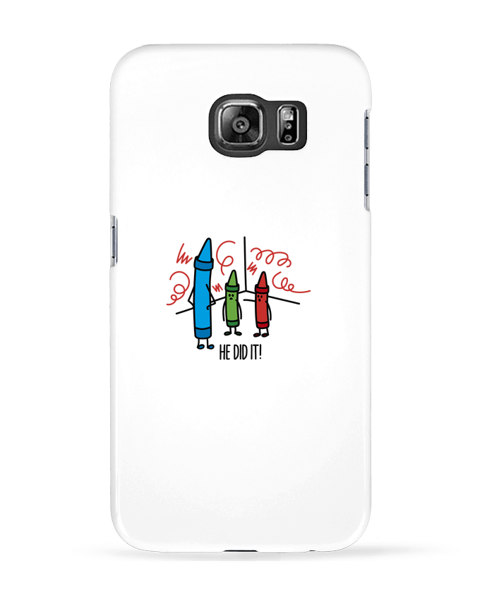 Case 3D Samsung Galaxy S6 He did it - LaundryFactory