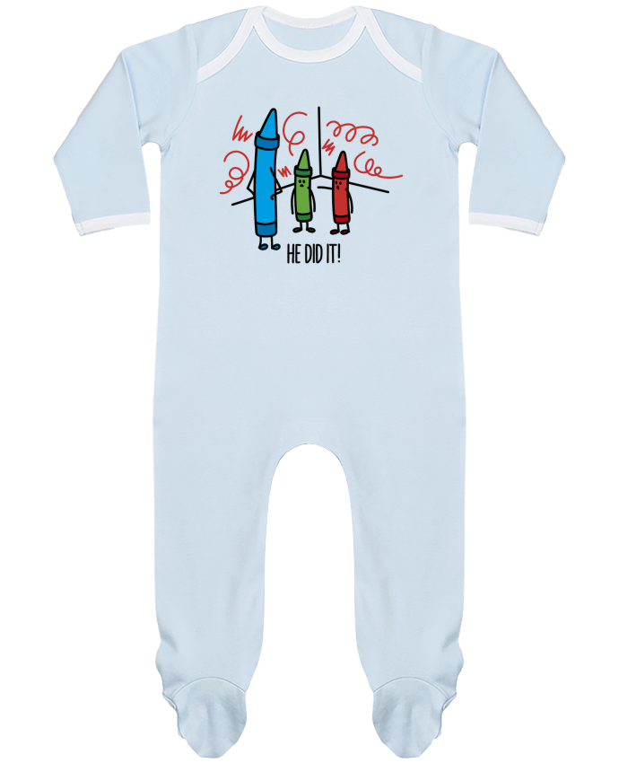Body Pyjama Bébé He did it par LaundryFactory