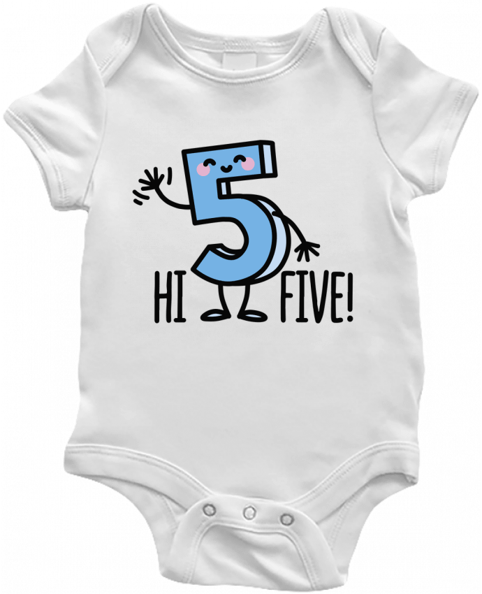 Body bébé Hi five par LaundryFactory