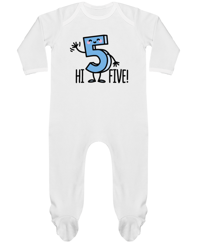 Body Pyjama Bébé Hi five par LaundryFactory