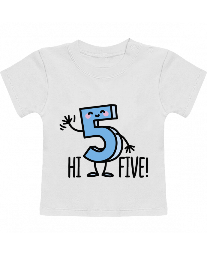 T-shirt bébé Hi five manches courtes du designer LaundryFactory