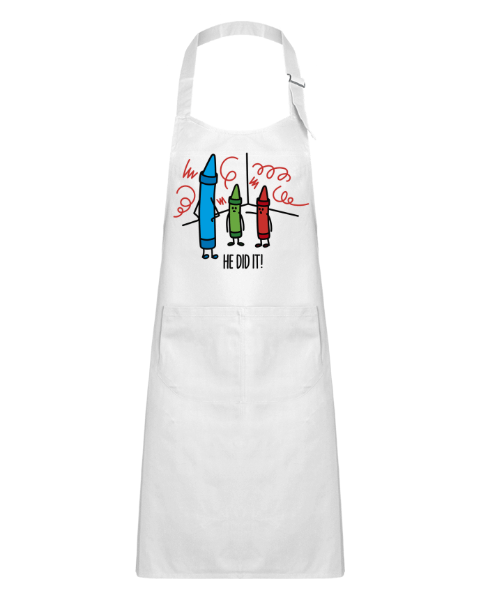 Tablier Enfant He did it par LaundryFactory