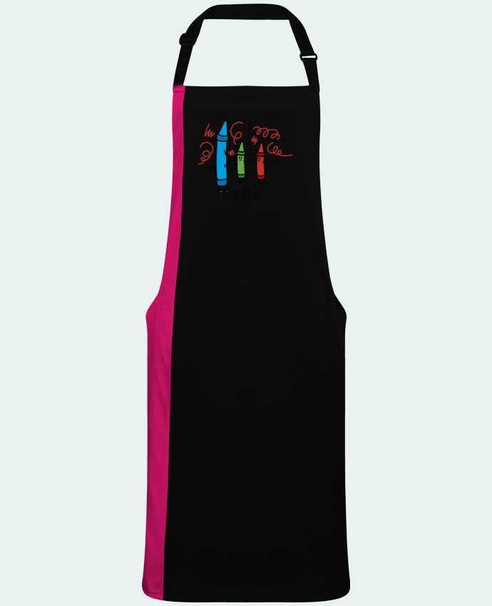 Two-tone long Apron He did it by  LaundryFactory