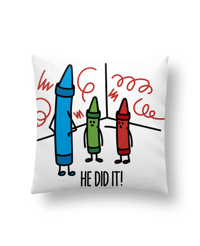 Coussin He did it par LaundryFactory