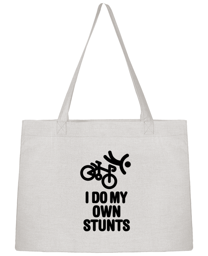 Shopping tote bag Stanley Stella I do my own stunts by LaundryFactory