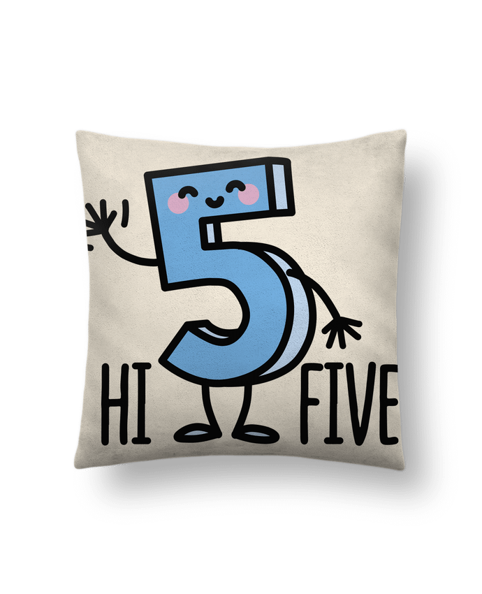 Coussin suédine Hi five par LaundryFactory