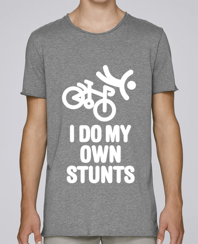  T-shirt Oversized Homme Stanley  I do my own stunts bike 2 par LaundryFactory