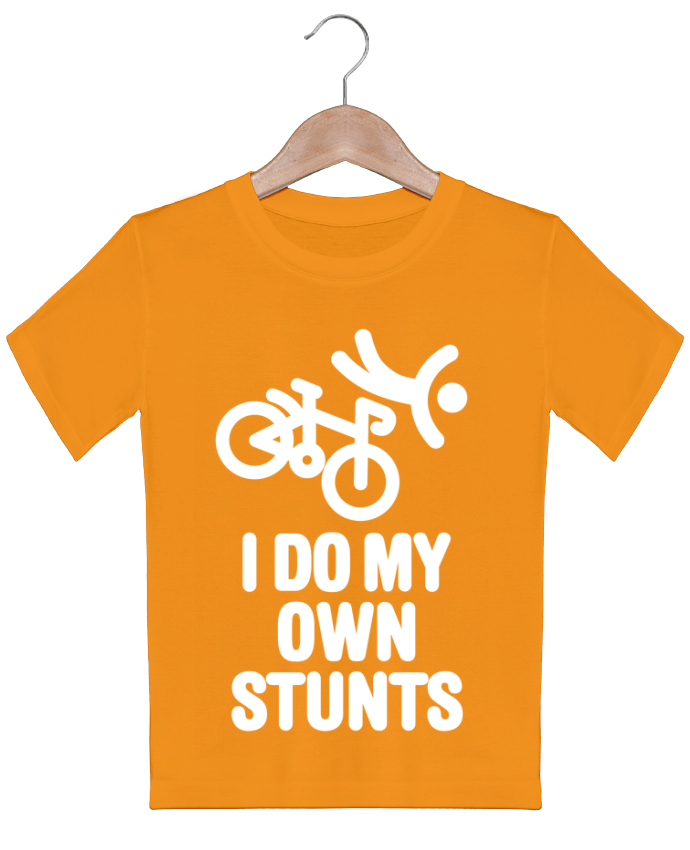 T-shirt garçon motif I do my own stunts bike 2 LaundryFactory