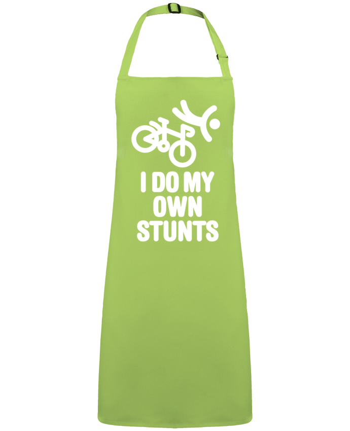 Apron no Pocket I do my own stunts bike 2 by  LaundryFactory