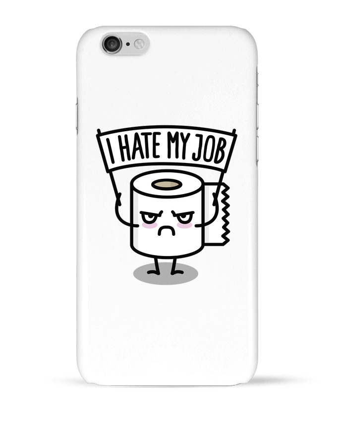Case 3D iPhone 6 I hate my job by LaundryFactory