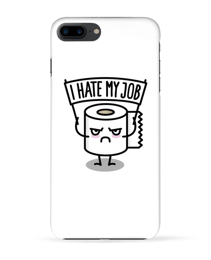 Case 3D iPhone 7+ I hate my job by LaundryFactory