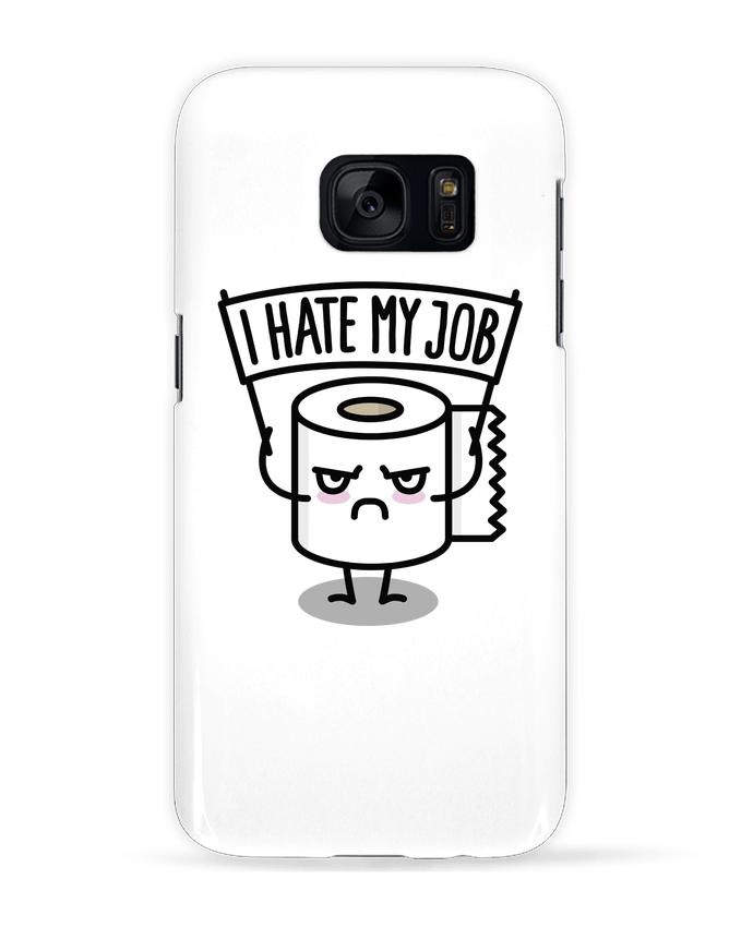 Case 3D Samsung Galaxy S7 I hate my job by LaundryFactory