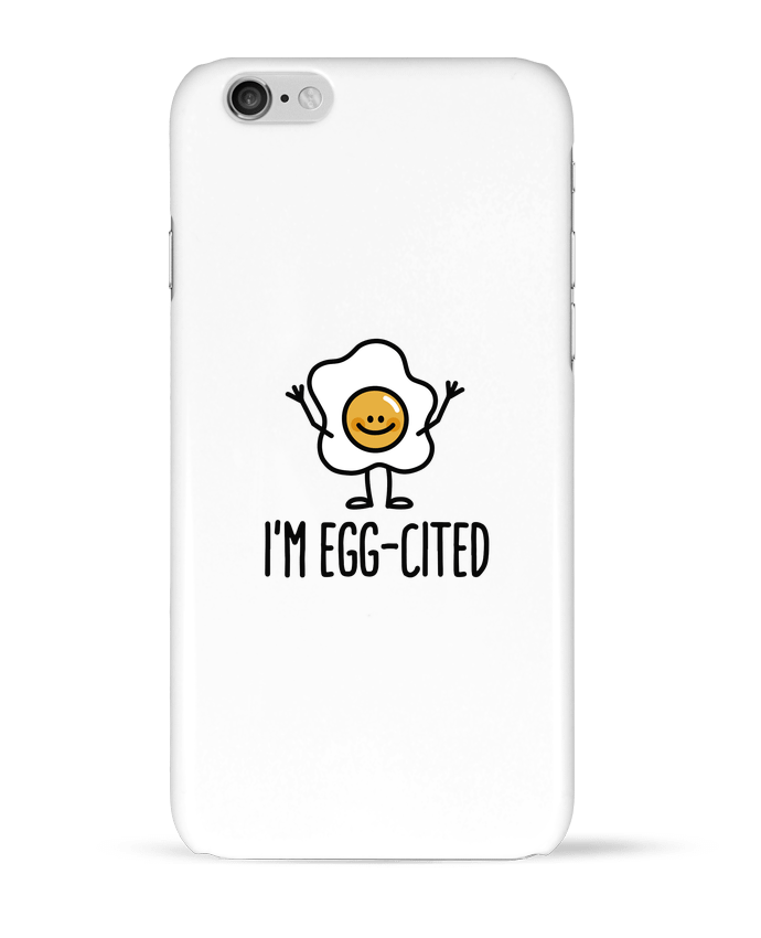 Case 3D iPhone 6 I'm egg-cited by LaundryFactory