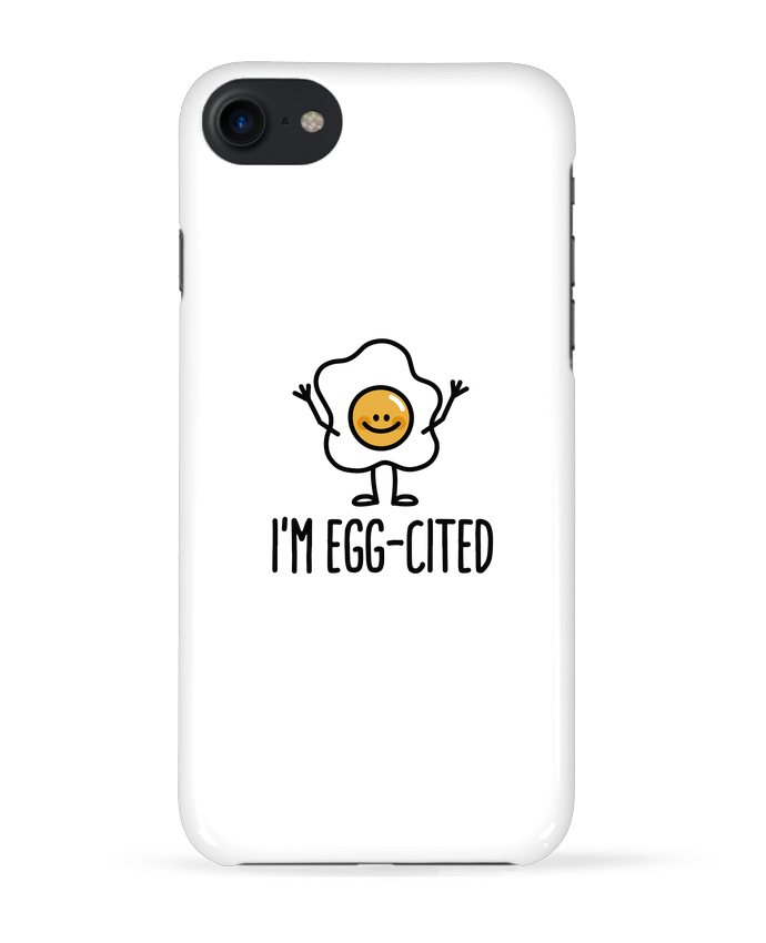 Case 3D iPhone 7 I'm egg-cited de LaundryFactory