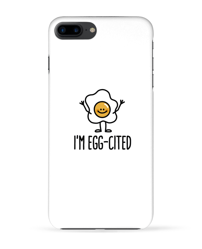 Carcasa Iphone 7+ I'm egg-cited por LaundryFactory