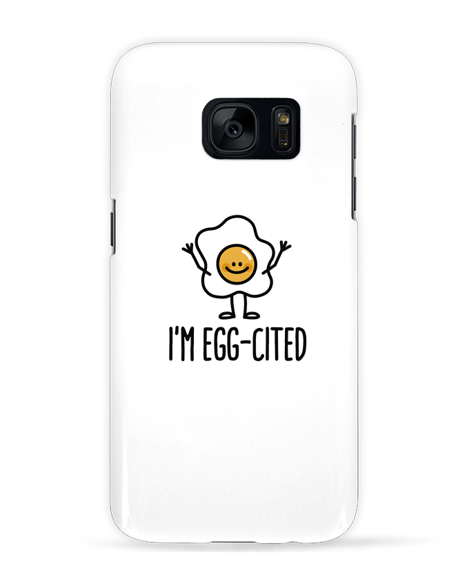 Carcasa Samsung Galaxy S7 I'm egg-cited por LaundryFactory