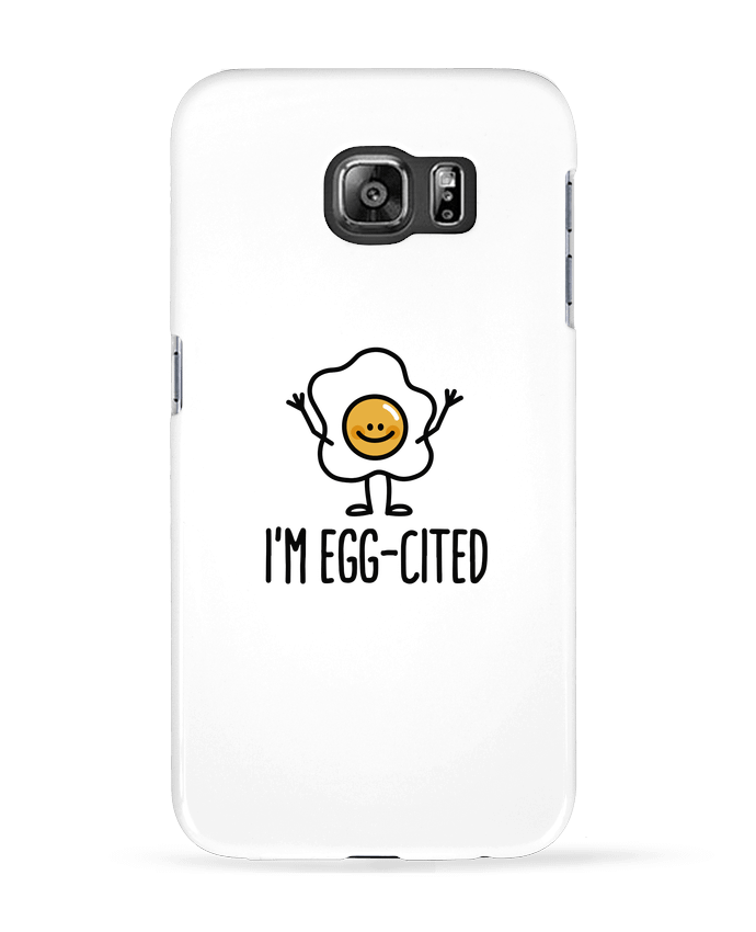 Coque Samsung Galaxy S6 I'm egg-cited - LaundryFactory