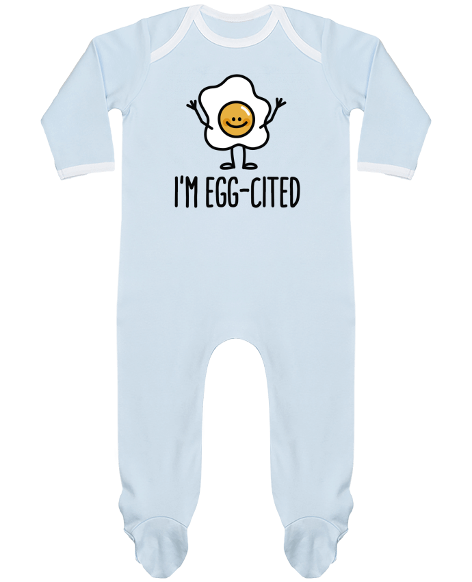 Body Pyjama Bébé I'm egg-cited par LaundryFactory