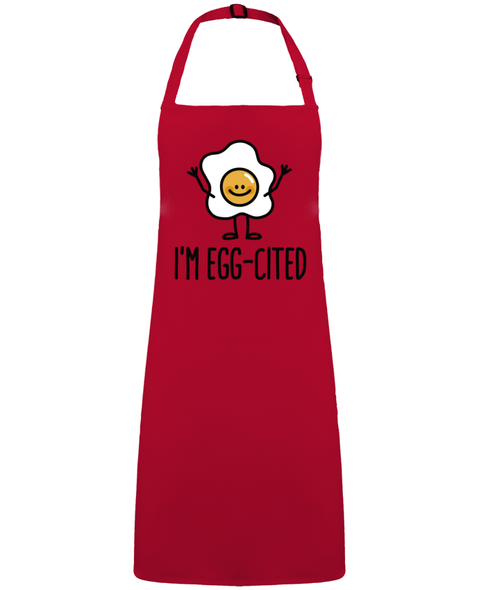 Apron no Pocket I'm egg-cited by  LaundryFactory