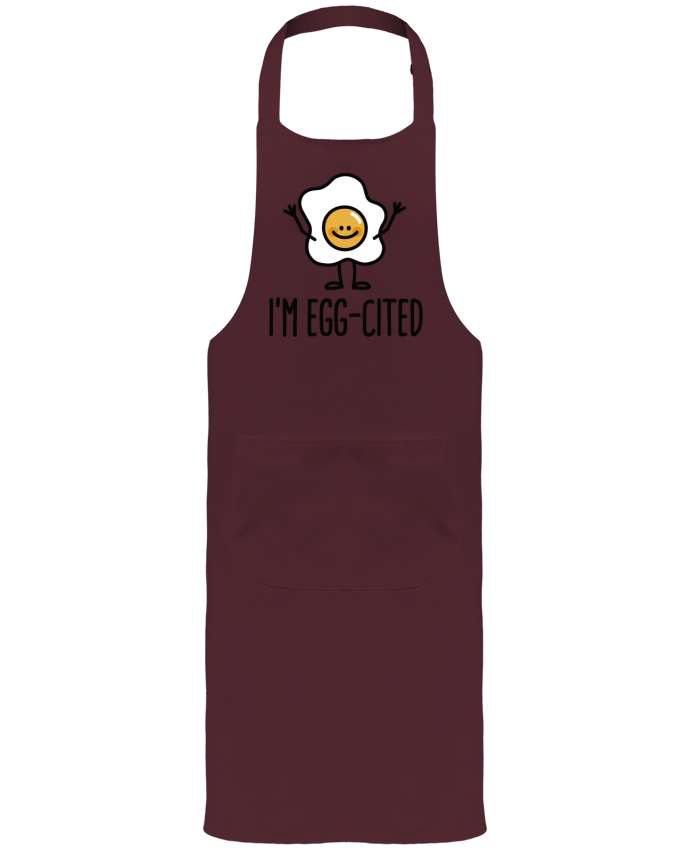 Tablier avec poches I'm egg-cited par LaundryFactory